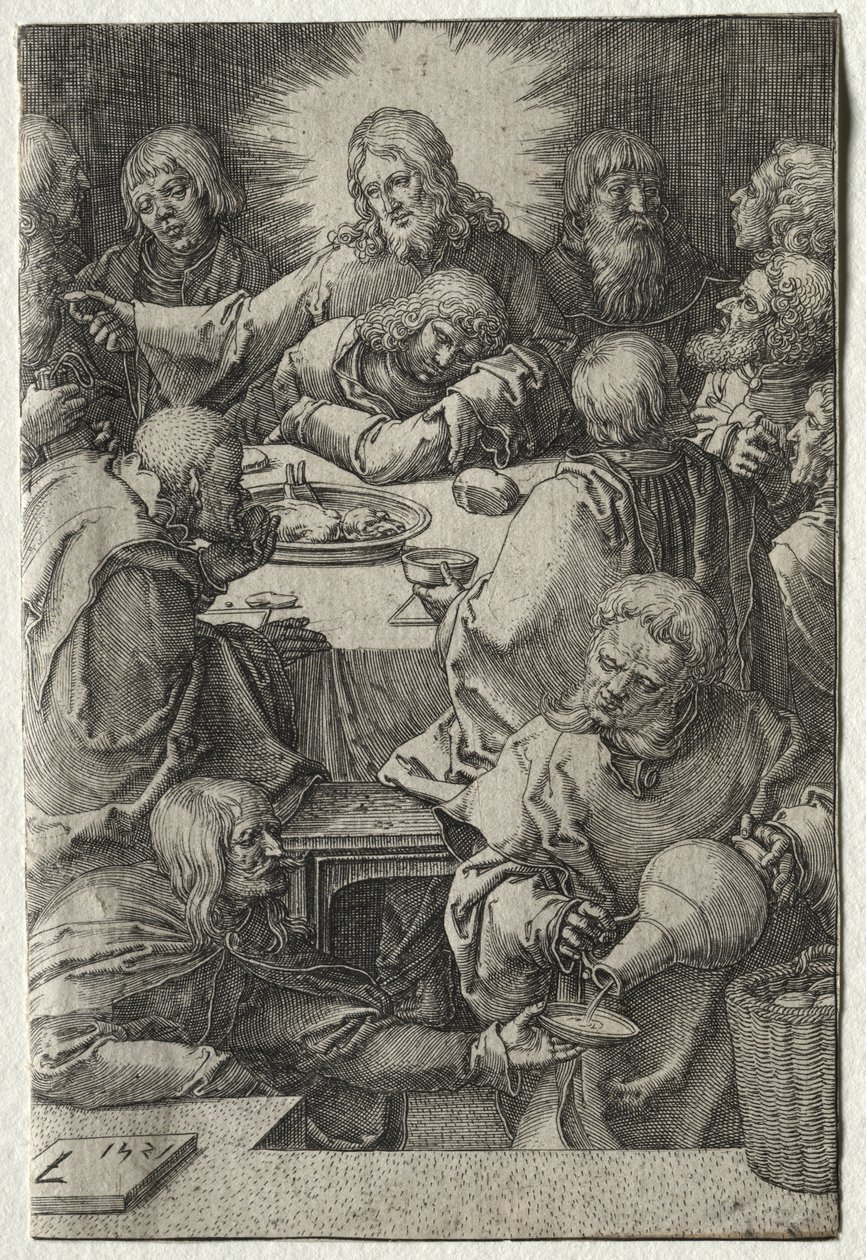 The Passion: The Last Supper av Lucas van Leyden