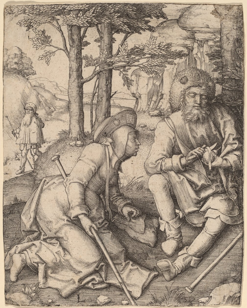 Pilegrimene av Lucas van Leyden