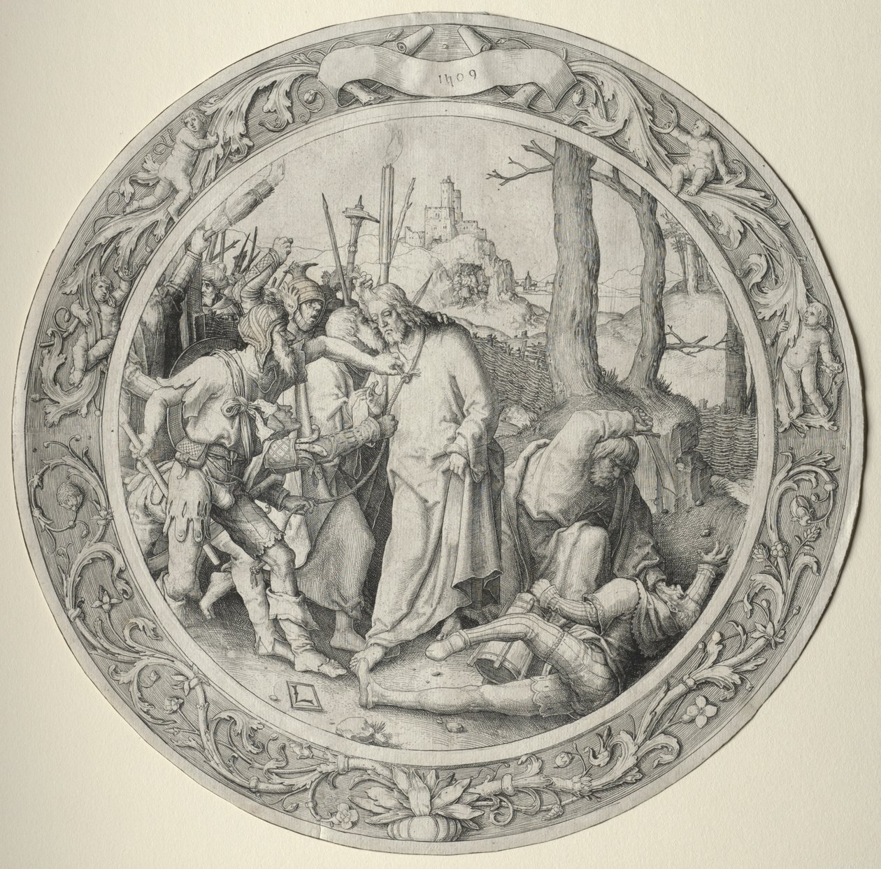 Den runde lidenskapen: Kristi svik av Lucas van Leyden