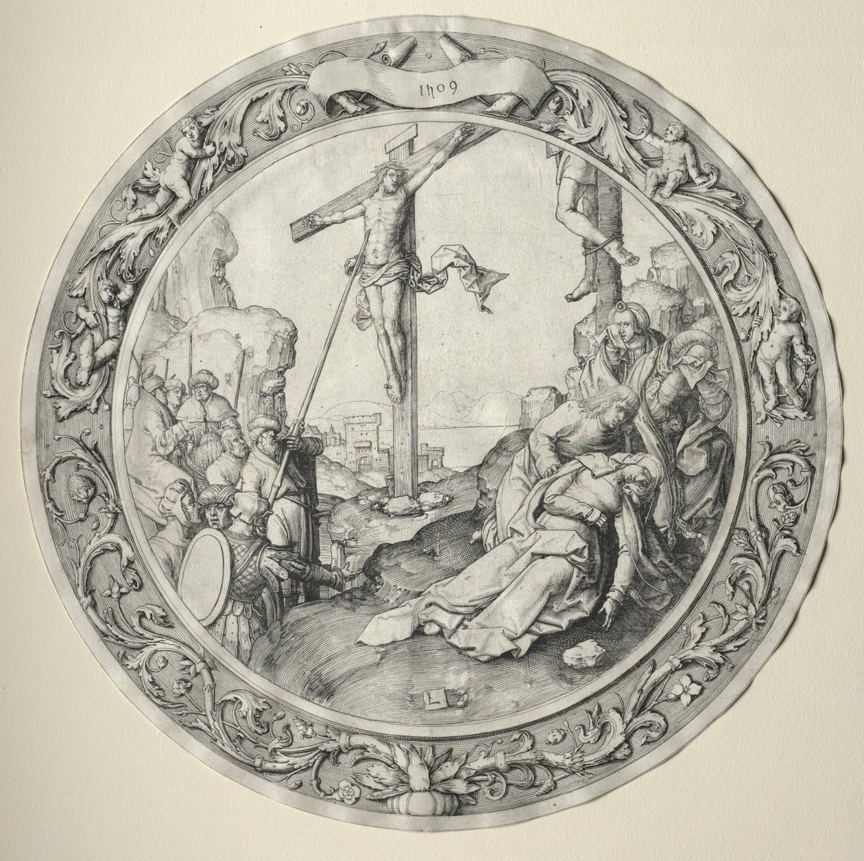 Den runde lidenskapen: Korsfestelsen av Lucas van Leyden