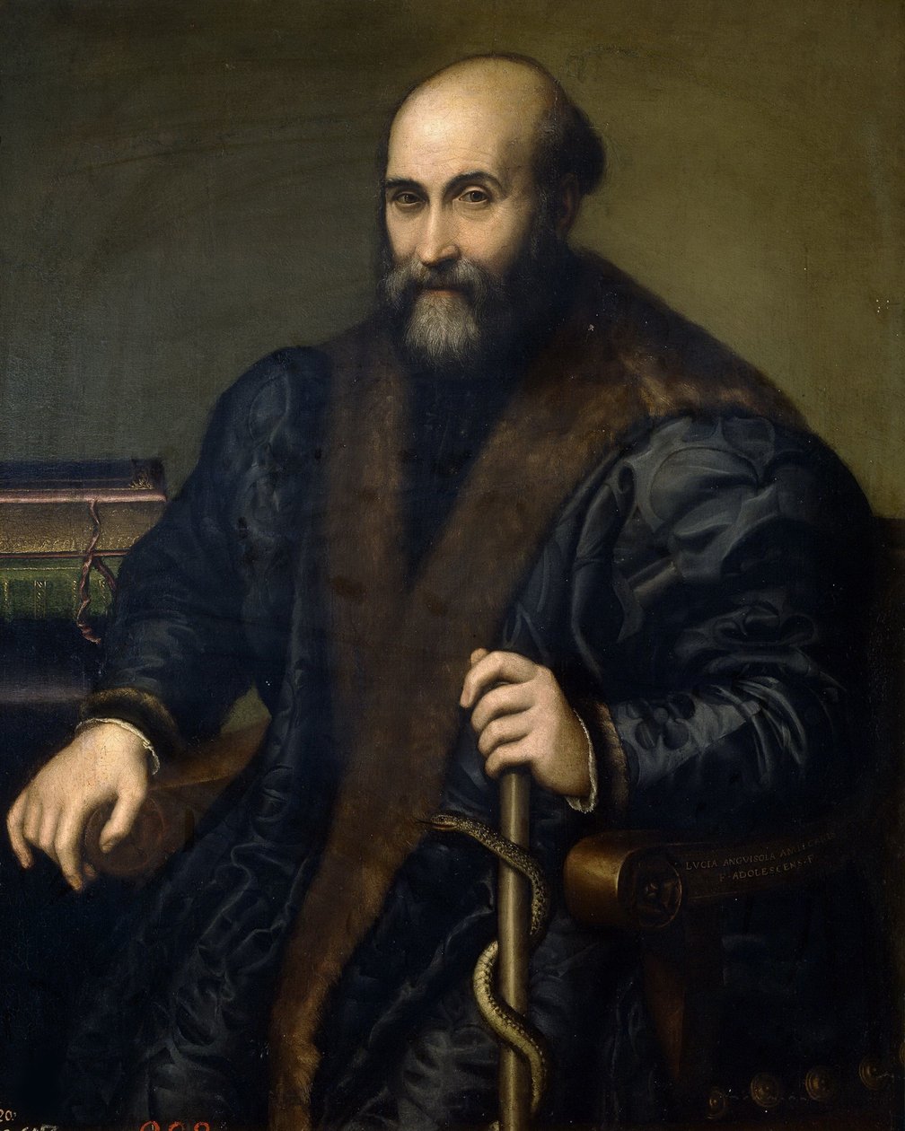 Portrett av Pietro Manna, 1557. av Lucia Anguissola