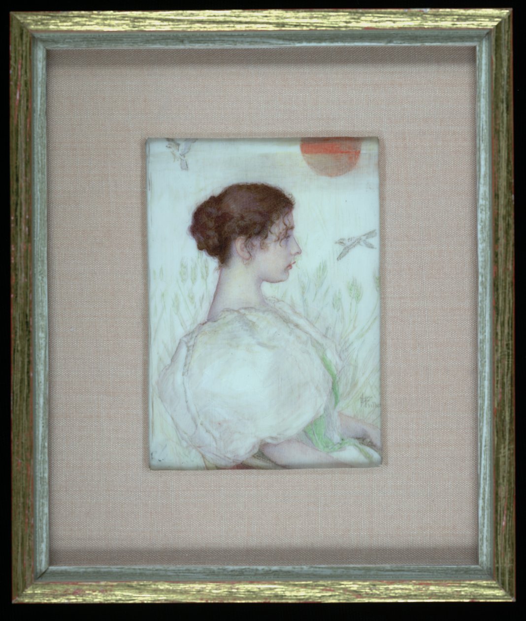 Leder for en ung jente, ca. 1900. av Lucia Fairchild Fuller