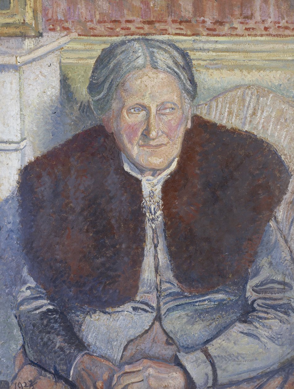 Fru Camille Pissarro, 1923 av Lucien Pissarro
