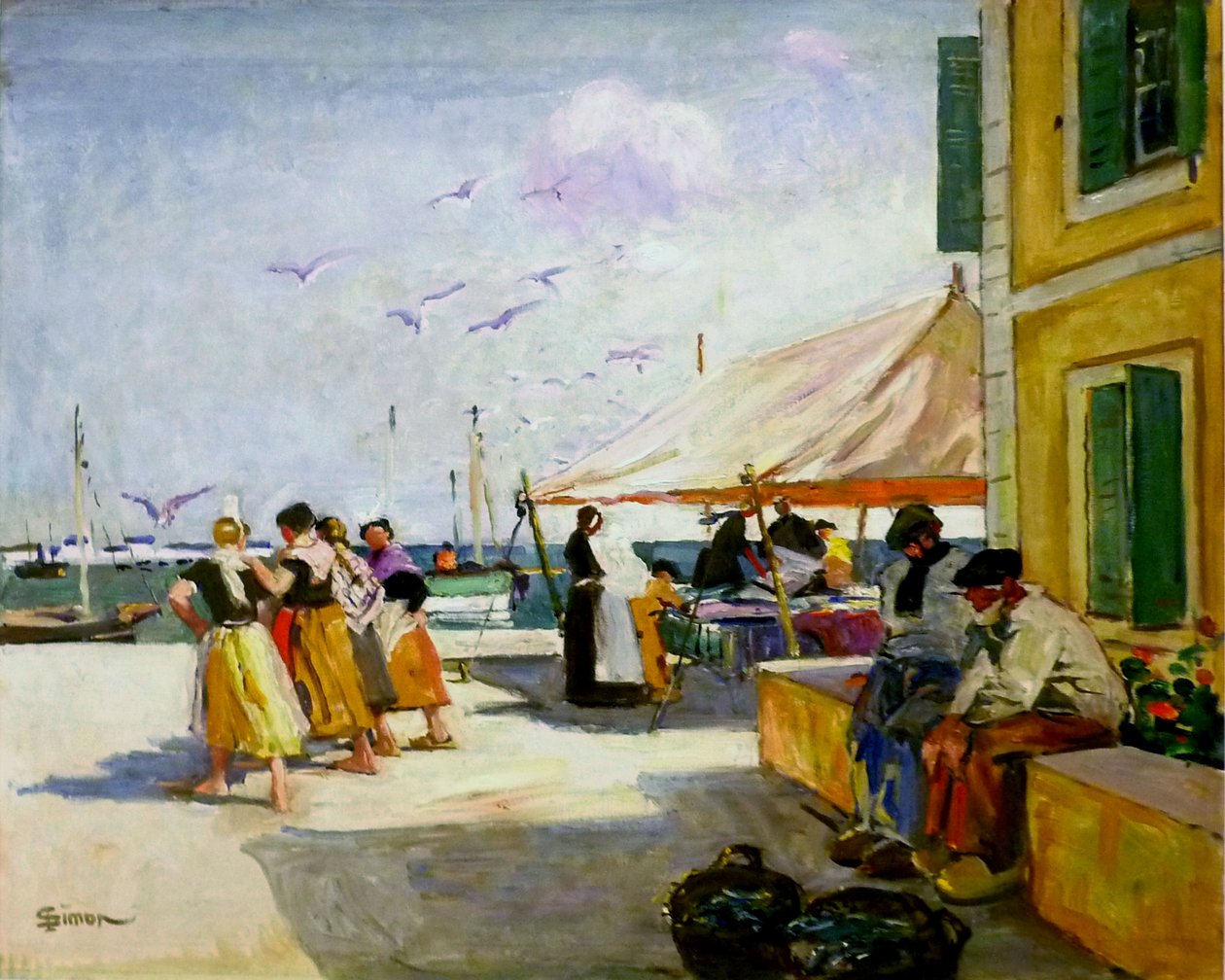 Kerity brygge av Lucien Simon