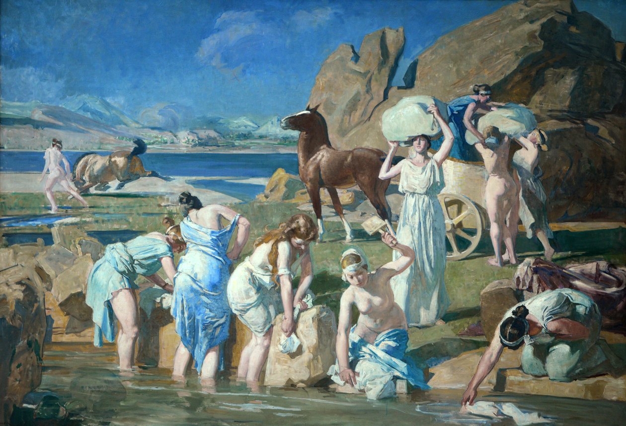 Nausicaa av Lucien Simon