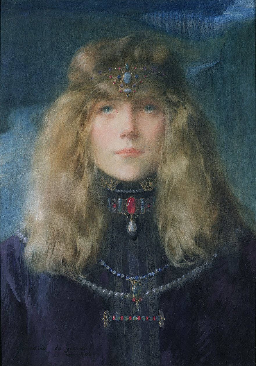 Ung prinsesse av Lucien Guirand de Scevola