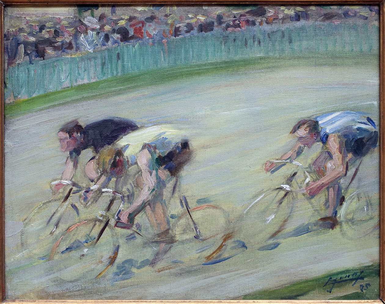 Det siste ruset. Maleri av Lucien Jonas (1880-1947), olje på lerret 1905, fransk kunst, 1900-tallet. Musee la piscine, Roubaix. av Lucien Hector Jonas