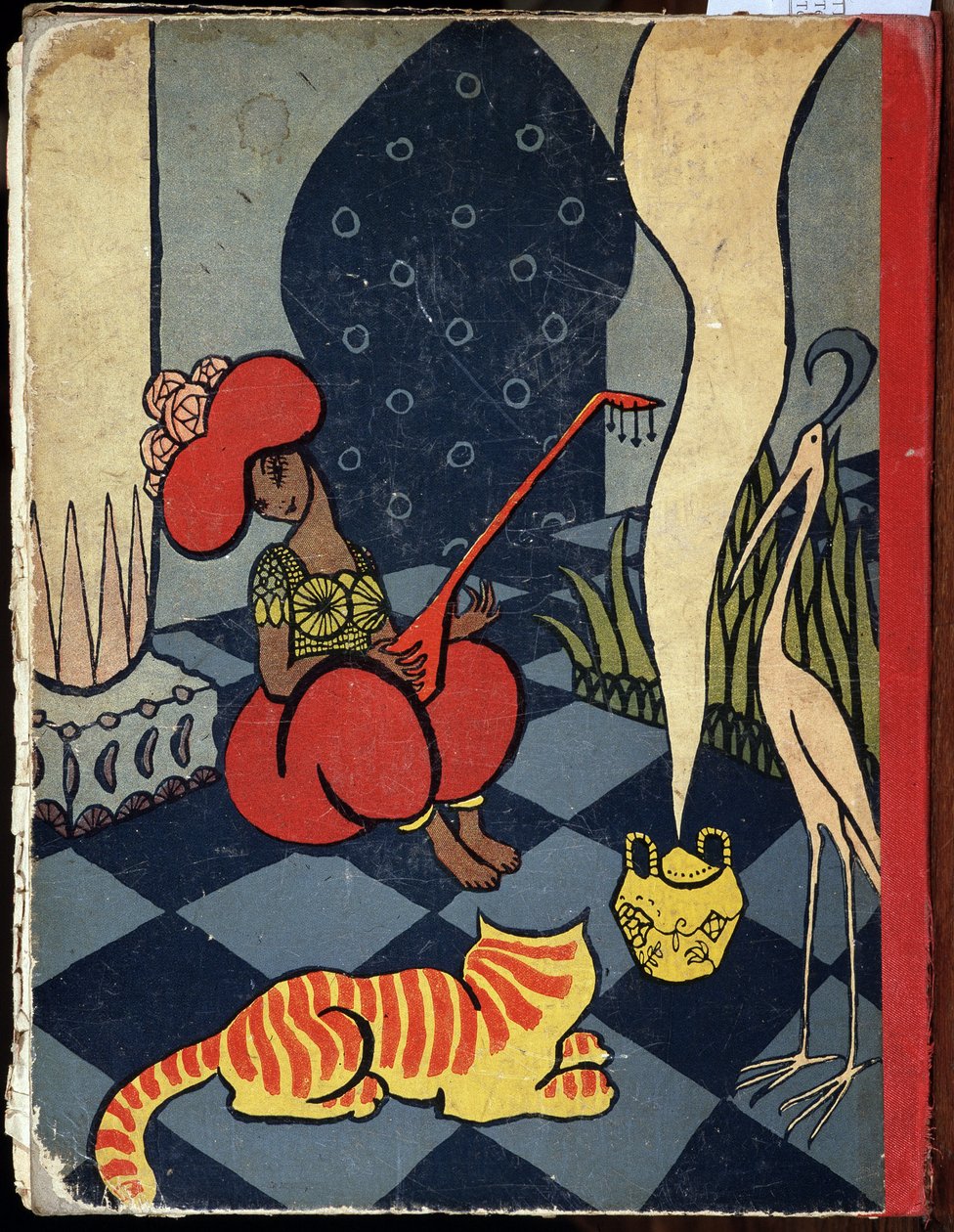 Fjerde omslag til historiene "Tusen og én natt" av Lucien Laforge (1889-1952) av Lucien Laforge