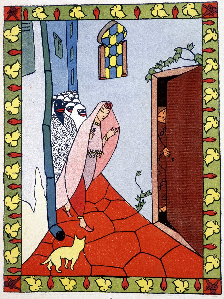 The 1001 Nights (Fortellinger om tusen og en natt) Lucien Laforge (1889-1952) 1912. av Lucien Laforge