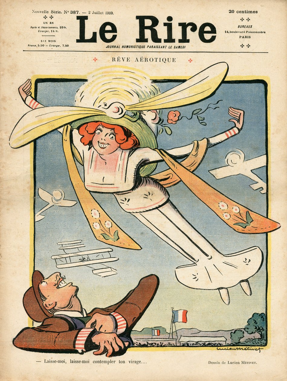 Cover av "Le Rire" Satirical in Colors av Lucien Metivet