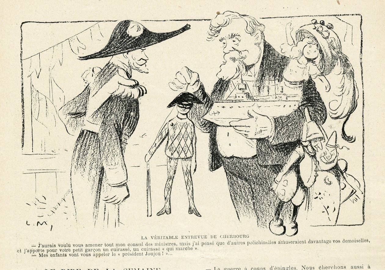 Illustrasjon i Le Rire av Lucien Metivet
