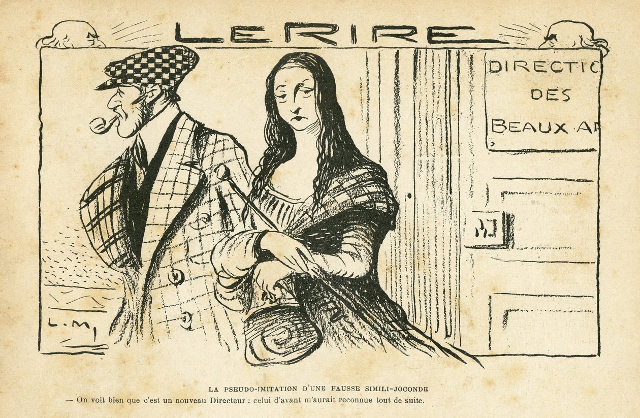 Illustrasjon i Le Rire av Lucien Metivet