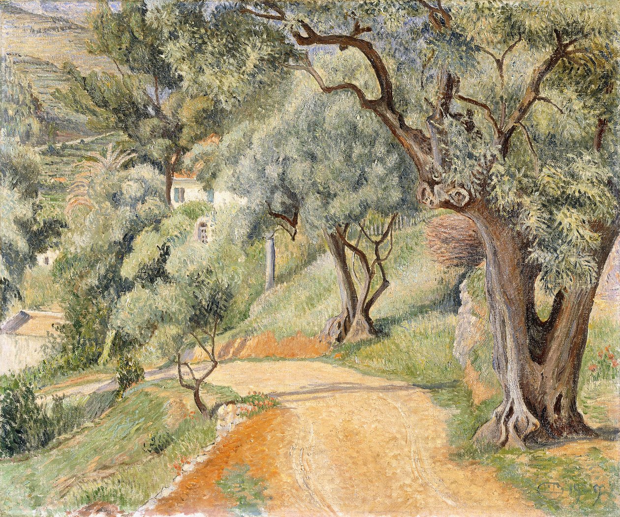 Way of the Hubac, Toulon av Lucien Pissarro