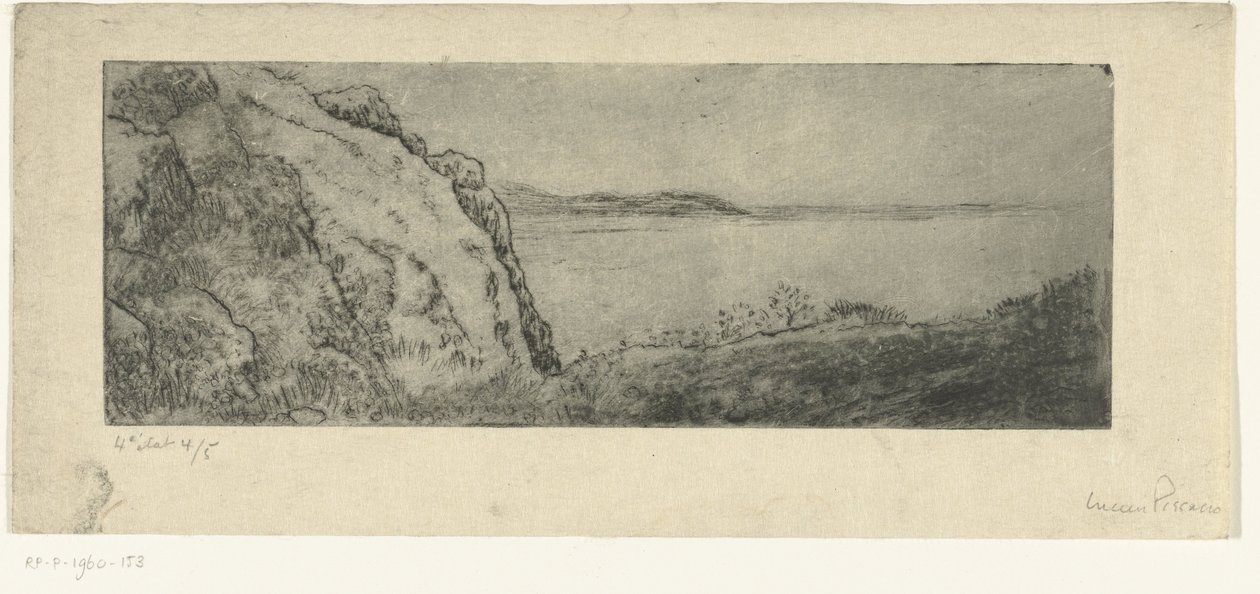 Åser på kysten av Lucien Pissarro