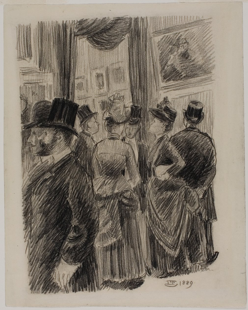 I Galleriet av Lucien Pissarro