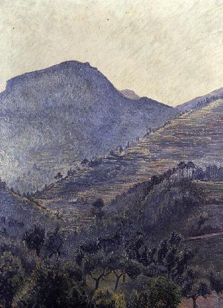 La Bau, solnedgang av Lucien Pissarro