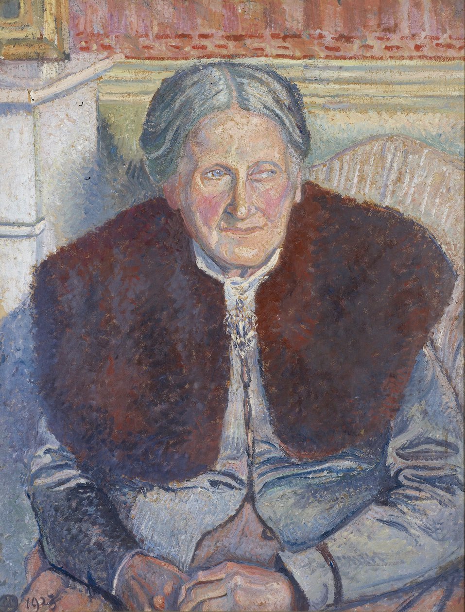 Fru Camille Pissarro, 1923 av Lucien Pissarro