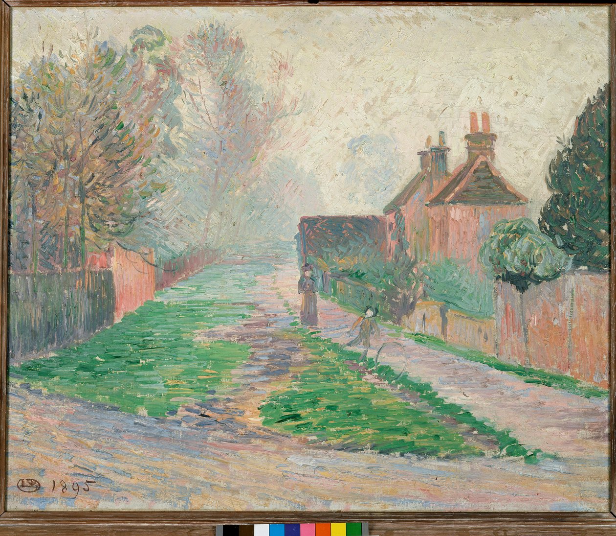 Novembermorgen, Epping av Lucien Pissarro
