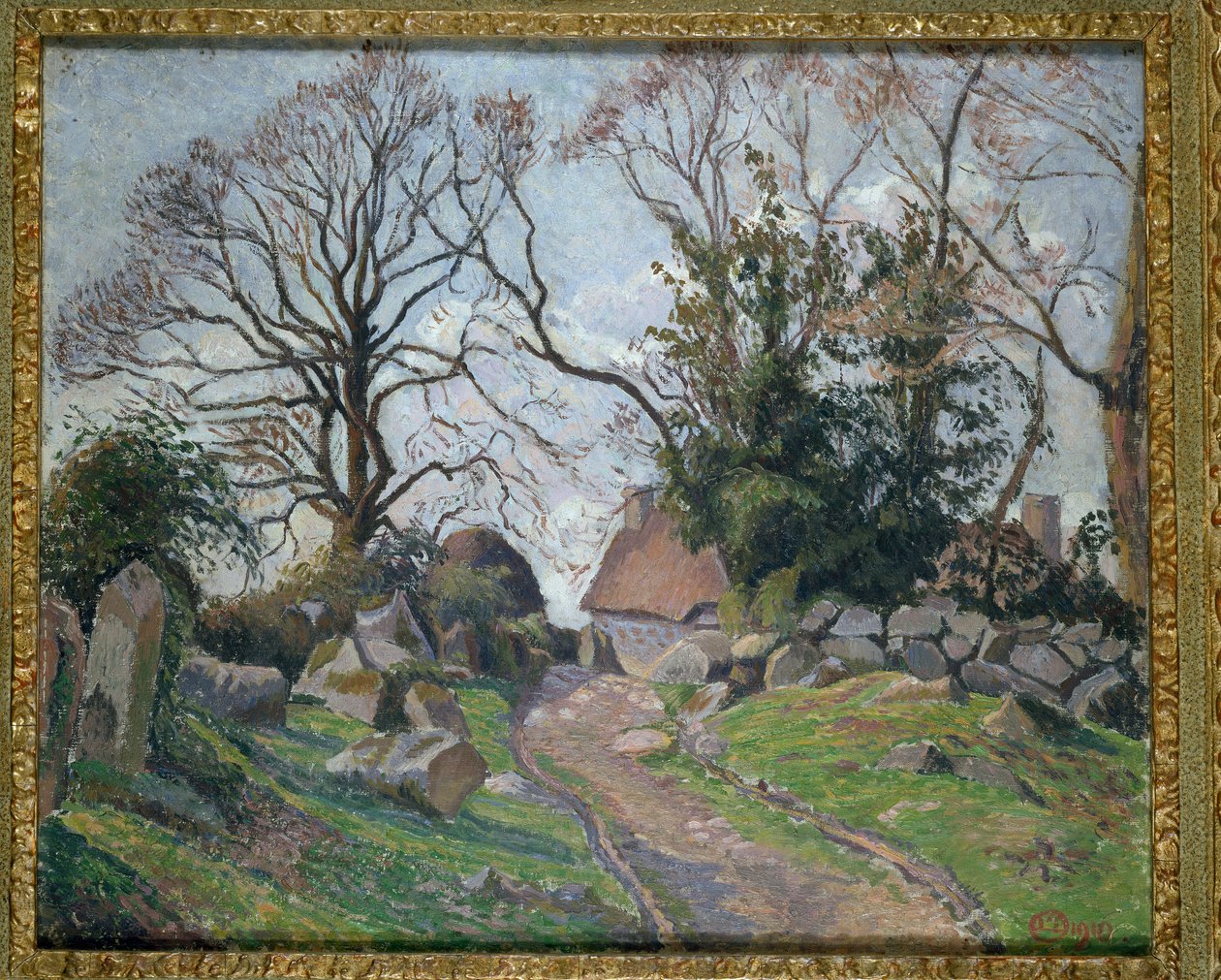 Poulfenc a Riec av Lucien Pissarro