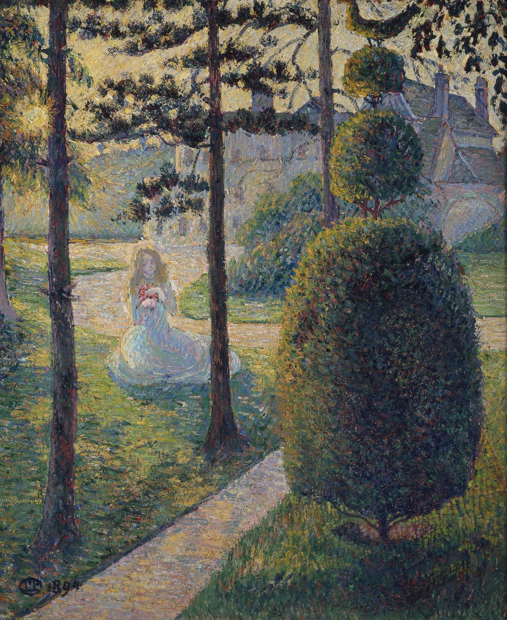 Feen, 1894 av Lucien Pissarro