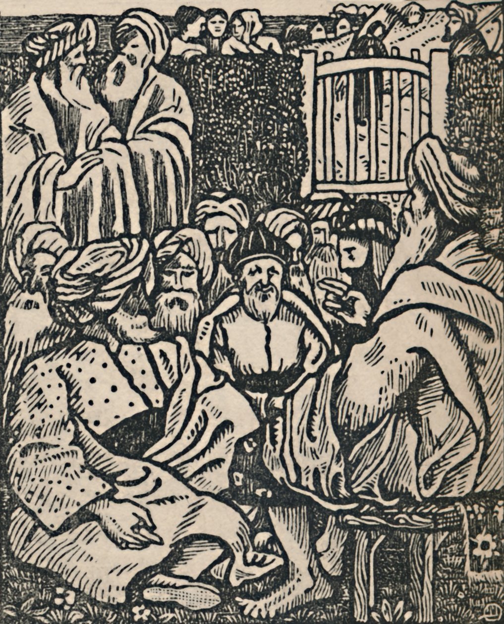 De eldstes møte, 1919 av Lucien Pissarro