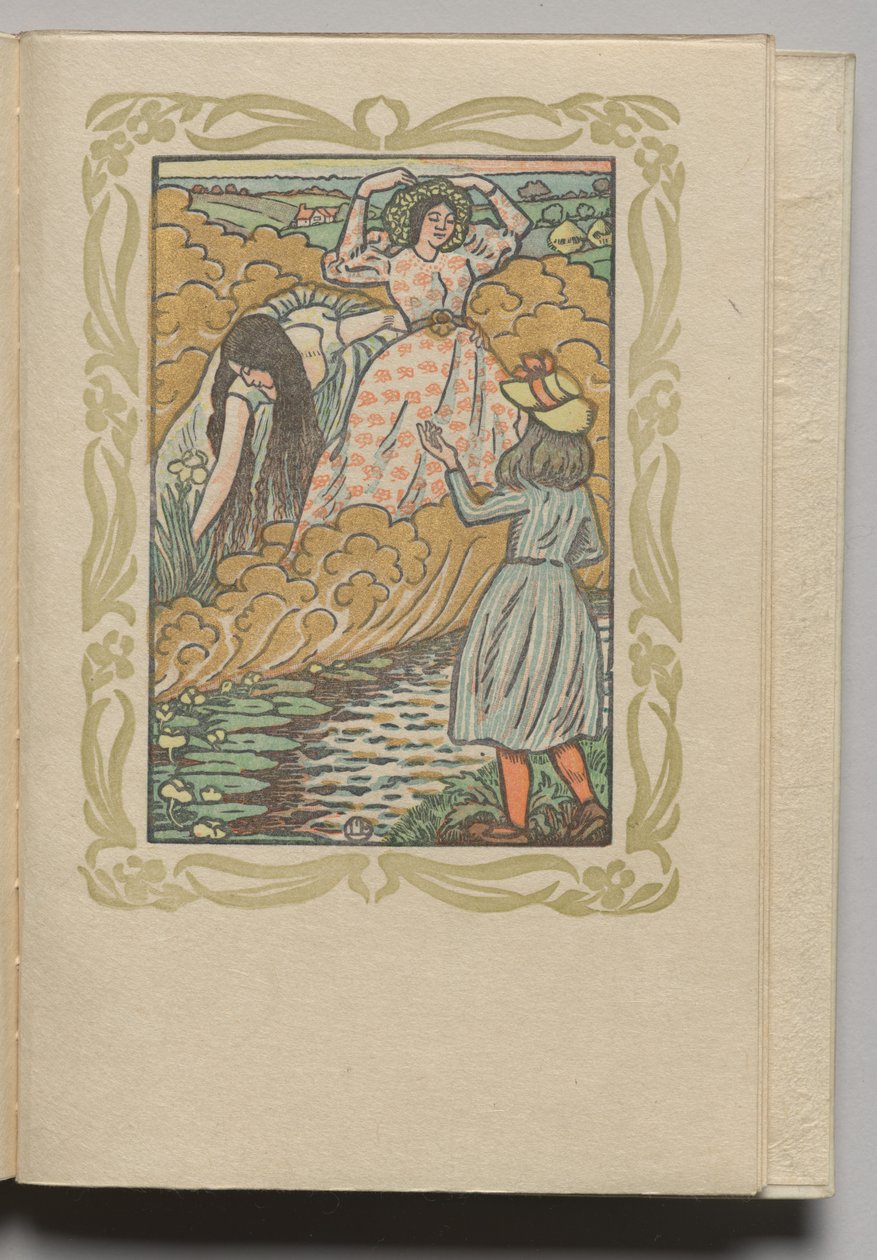 Fiskenes dronning: Plate 12 av Lucien Pissarro