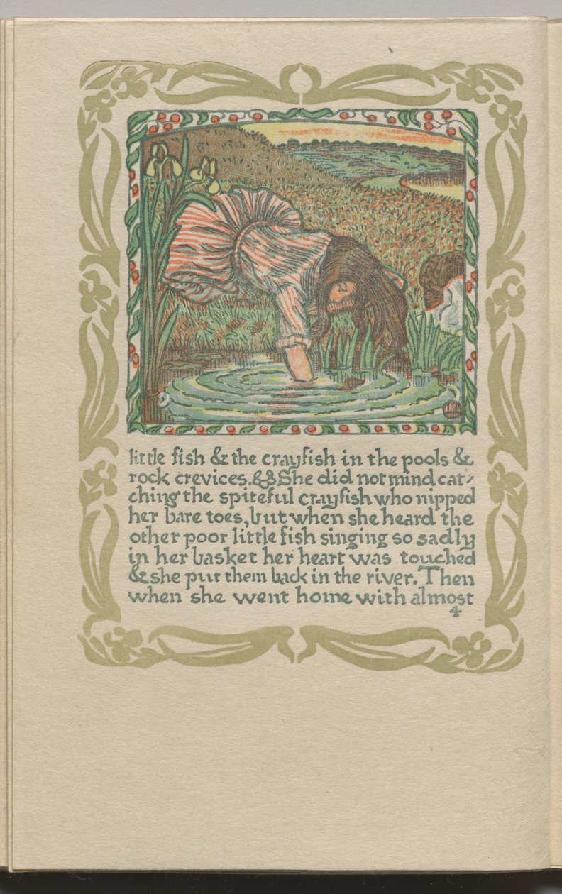 The Queen of the Fishes: Plate 4 av Lucien Pissarro