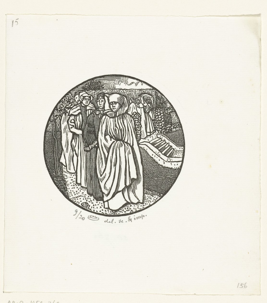 Kvinner fra fortiden Ladies du temps jadis av Lucien Pissarro