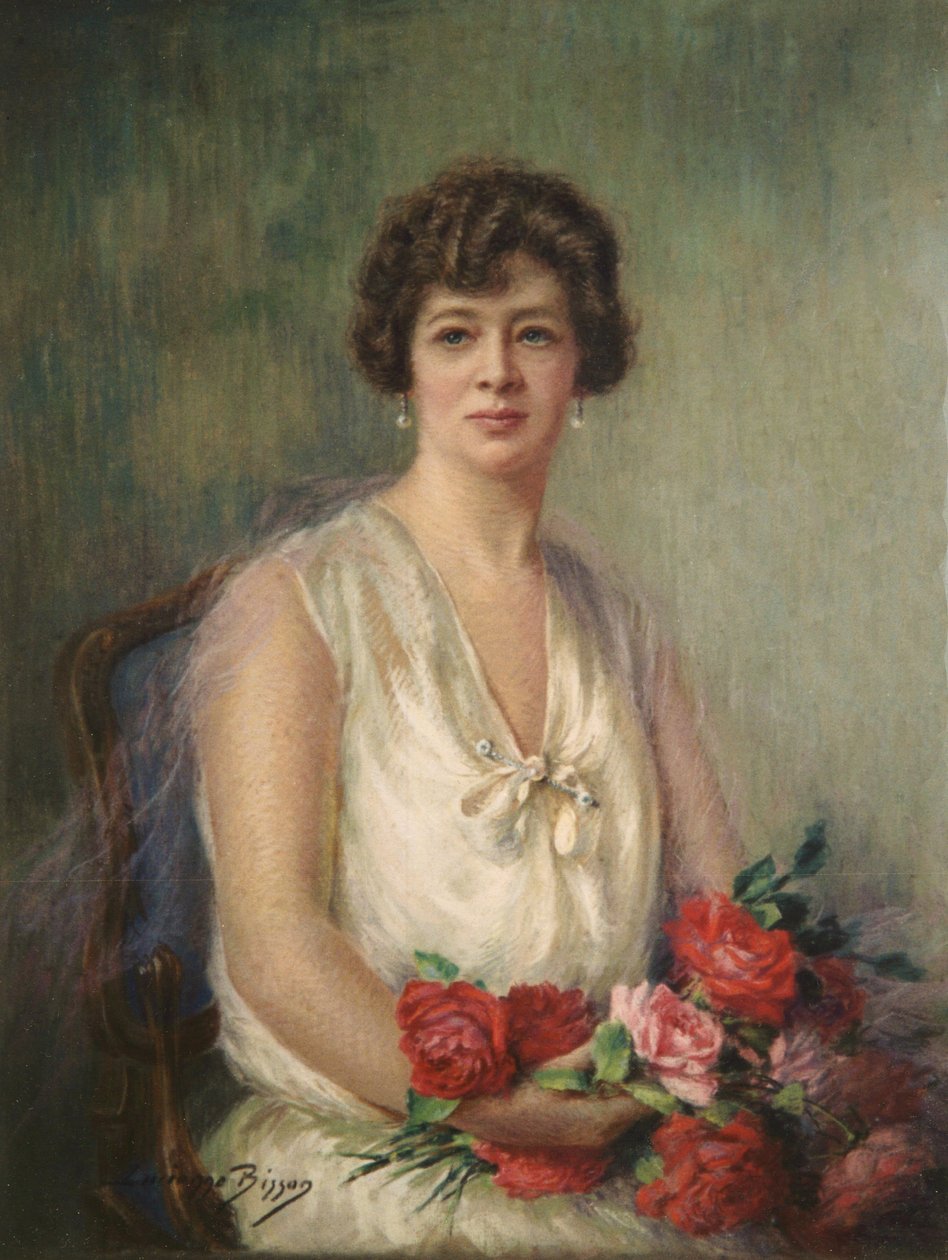 Portrett av Madame Griffon av Lucienne Bisson