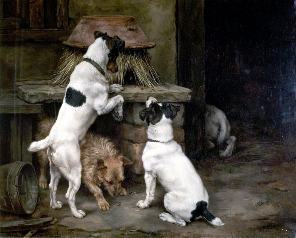 Travle kropper og travle bier, 1892 av Lucy Ann Leavers