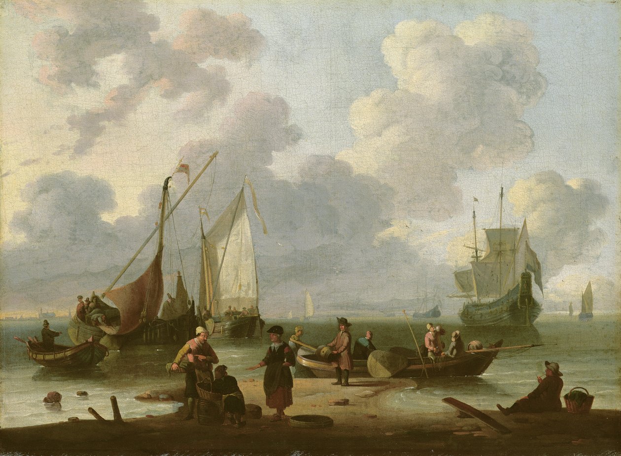 Sjølandskap av Ludolf Backhuysen