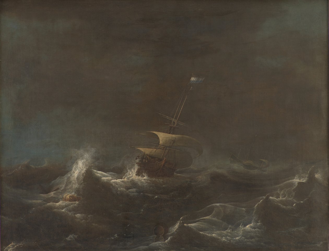 En storm av Ludolf Bakhuizen