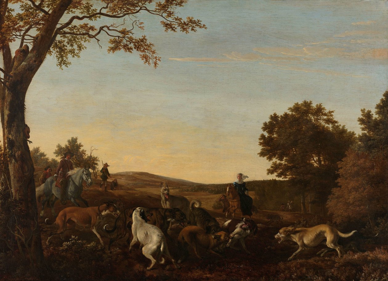 Revejakten av Ludolf de Jongh