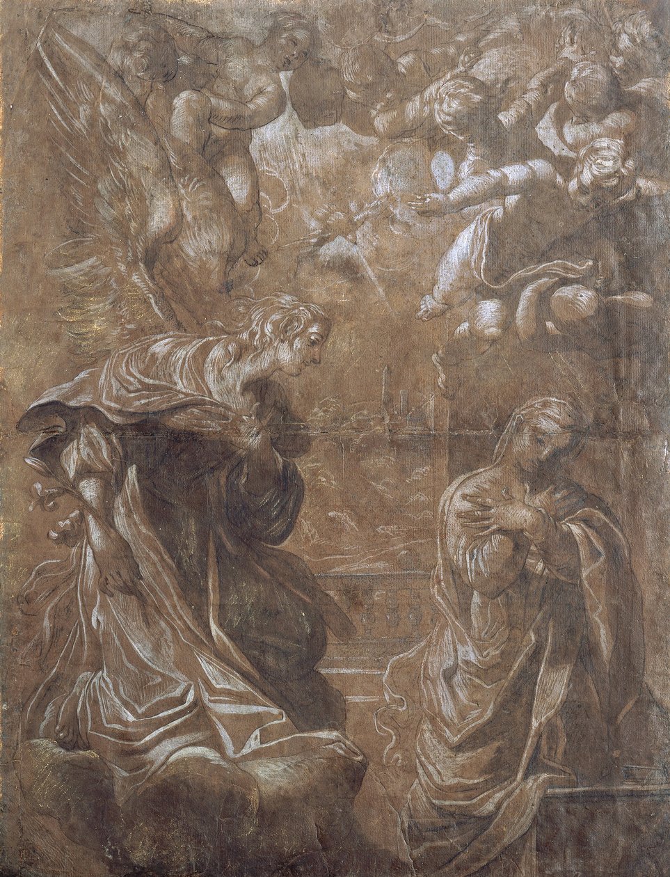 Kunngjøring av Ludovico Carracci