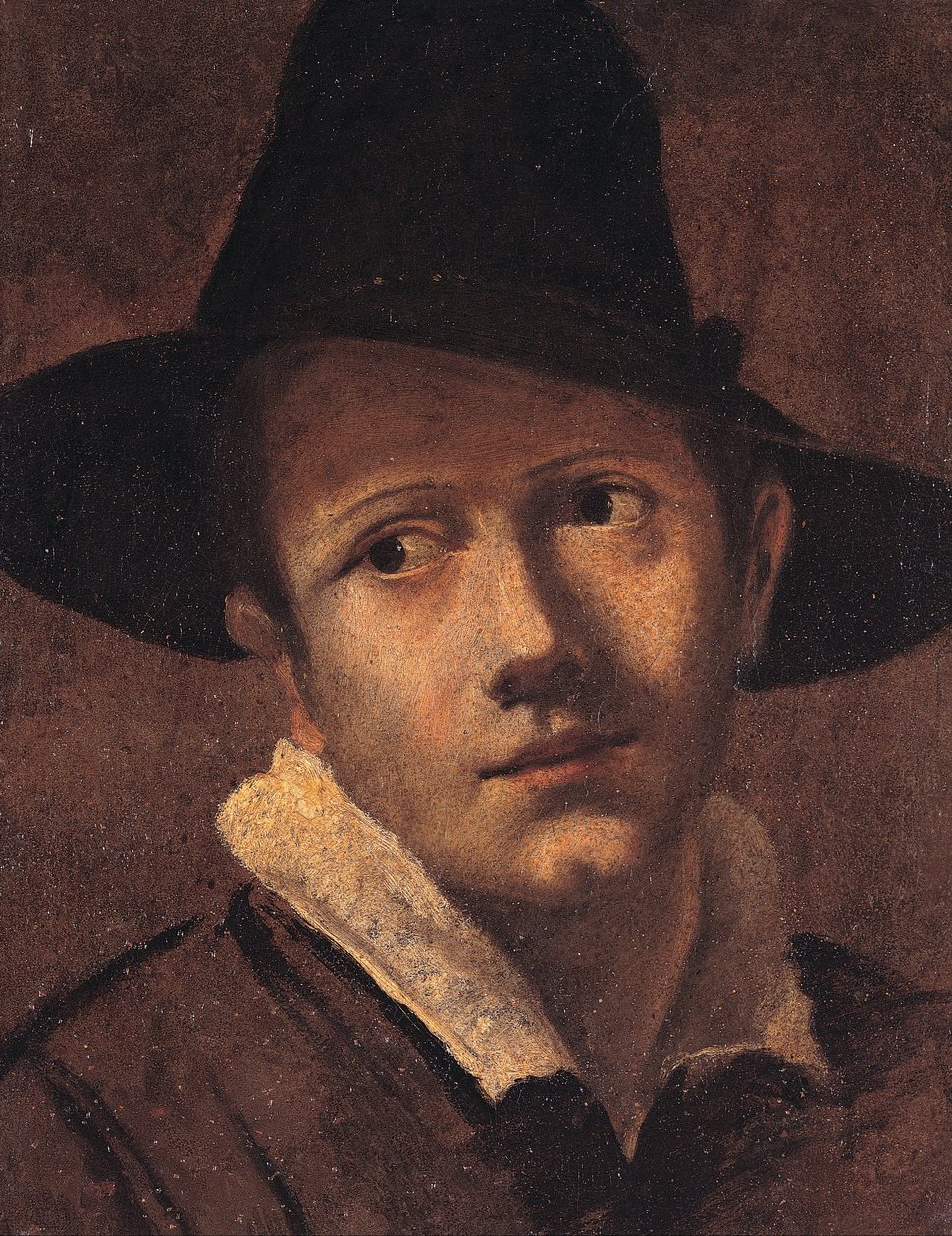 Portrett av en ung mann av Ludovico Carracci