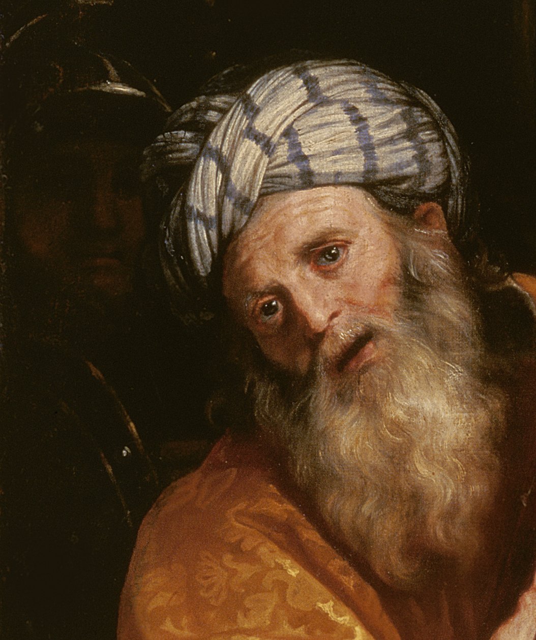 Detalj av Pilatus fra Ecce Homo av Ludovico Cardi Cigoli