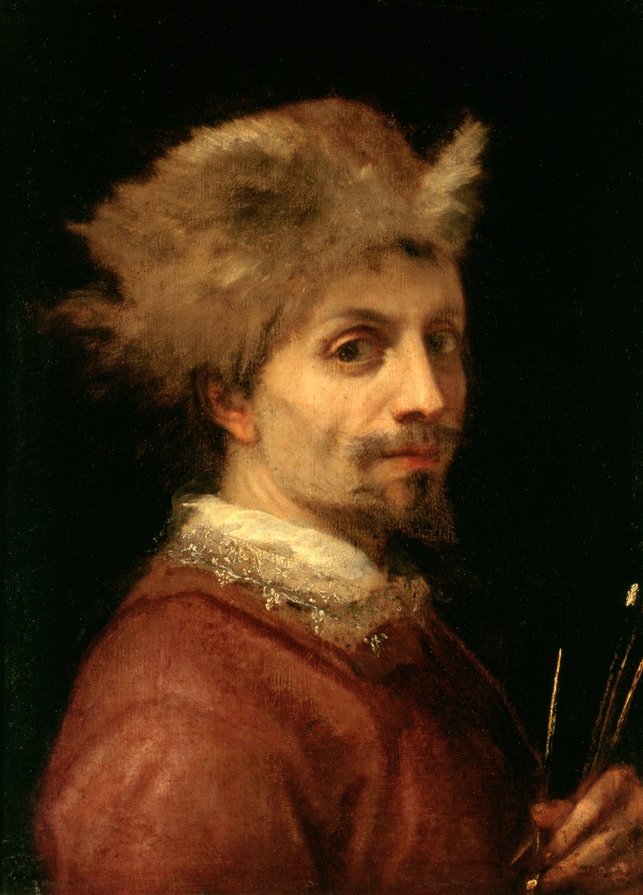 Selvportrett, ca. 1606 (olje på lerret) av Ludovico Cardi Cigoli