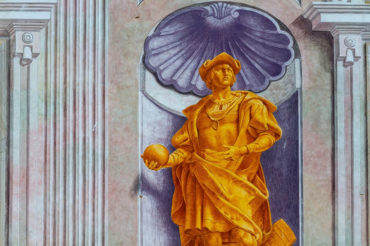 Christopher Columbus av Ludovico Pogliaghi