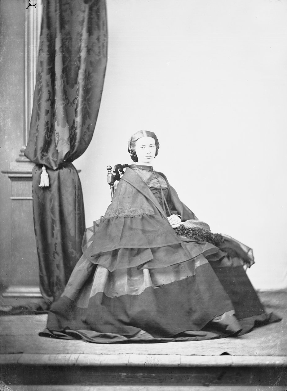 Portrett av en edel romer som poserer i et studiobilde av Ludovico Tuminello
