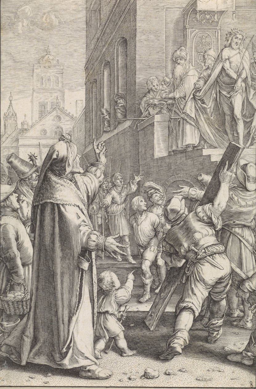 Kristus vist til folket (Ecce homo) The Passion (serietittel) av Ludovicus Siceram