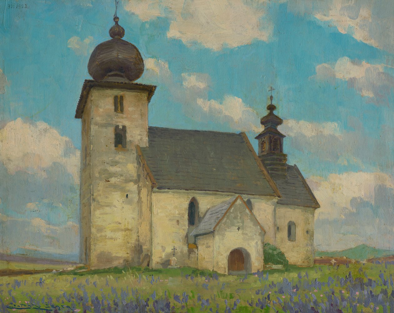 Den hellige ånds gotiske kirke i Žehra av Ludovit Cordak