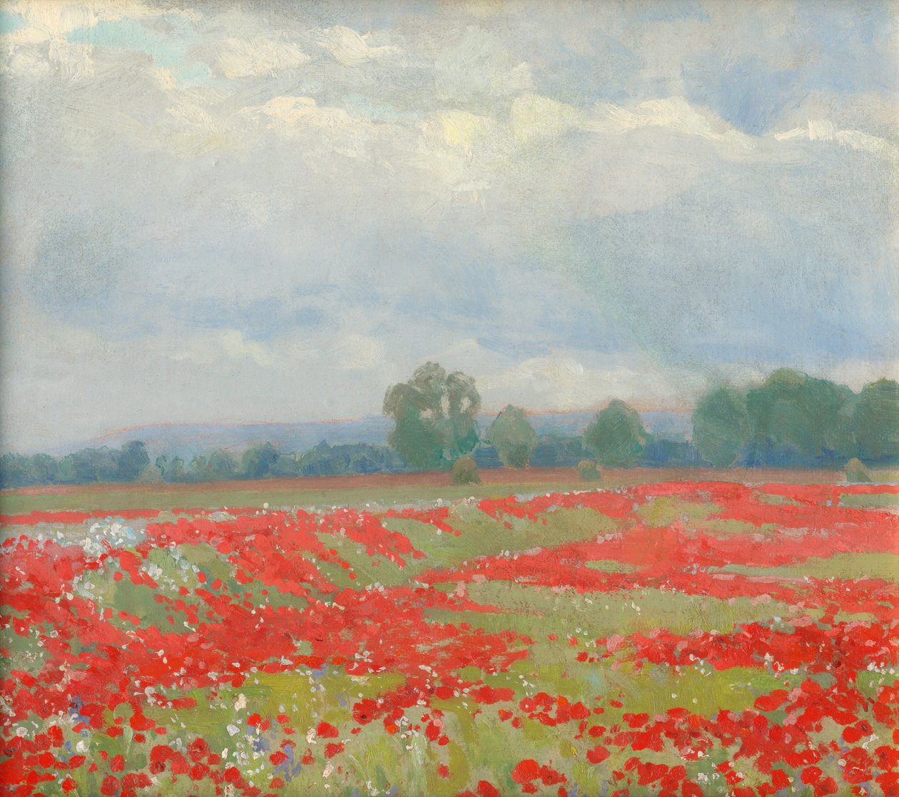 Landskap, ca. 1900 (olje) av Ludovit Cordak