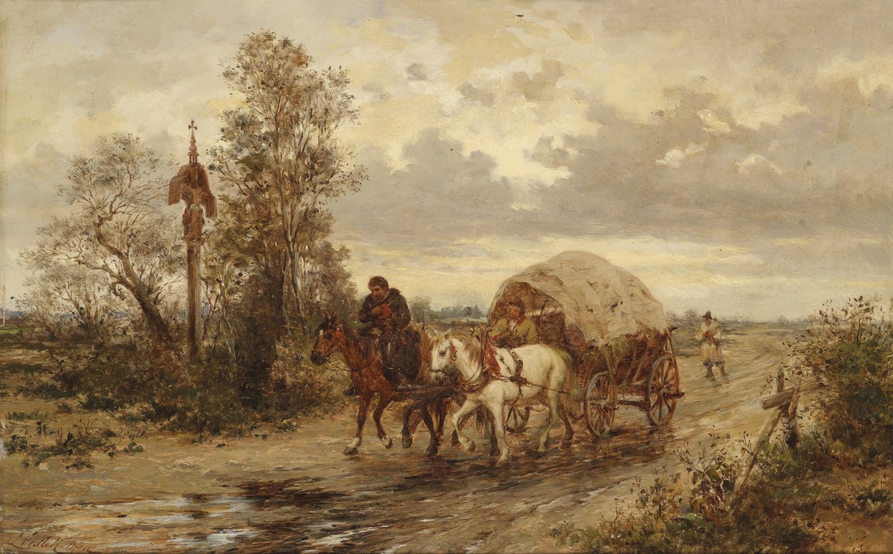 På landeveien av Ludwig Gedlek