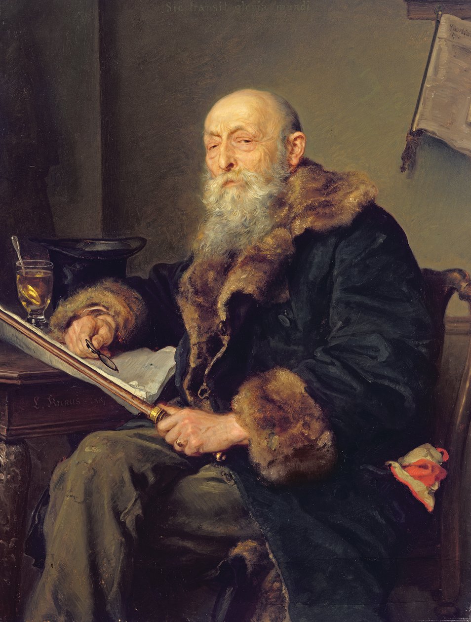 Tiden, 1887 av Ludwig Knaus