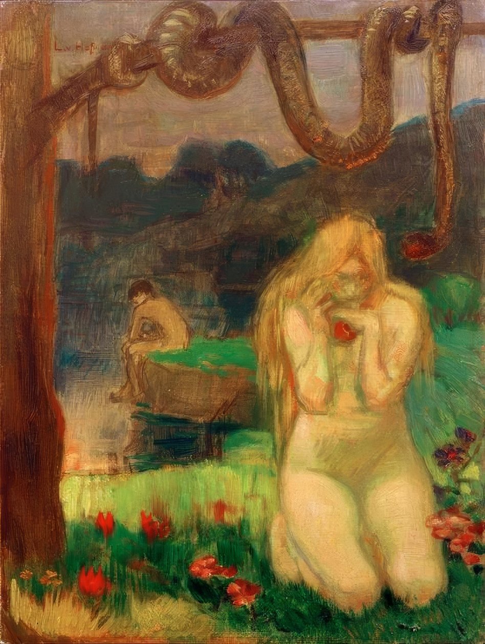 Adam og Eva av Ludwig von Hofmann