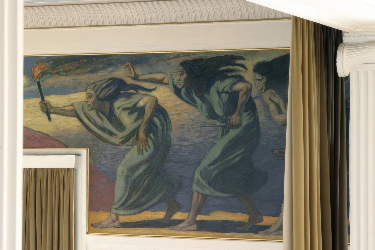 Weimar, Nasjonalteateret, Erinyes av Ludwig von Hofmann