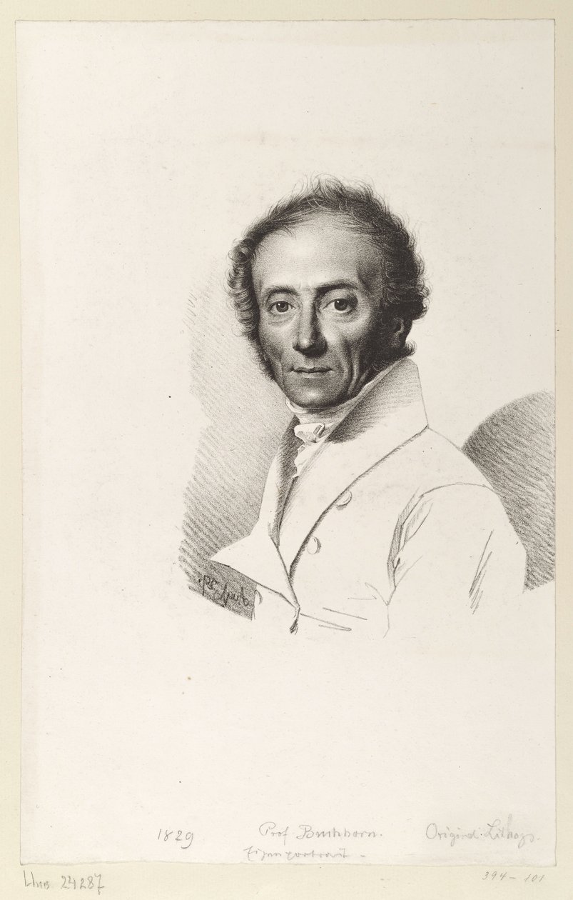 Selvportrett av Ludwig Buchhorn