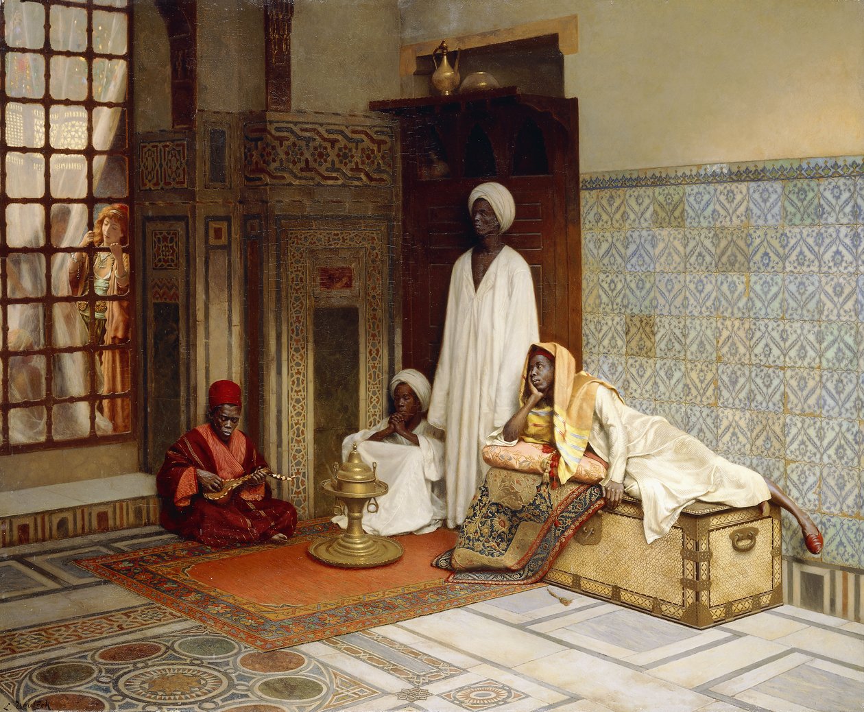 Haremets vakter av Ludwig Deutsch