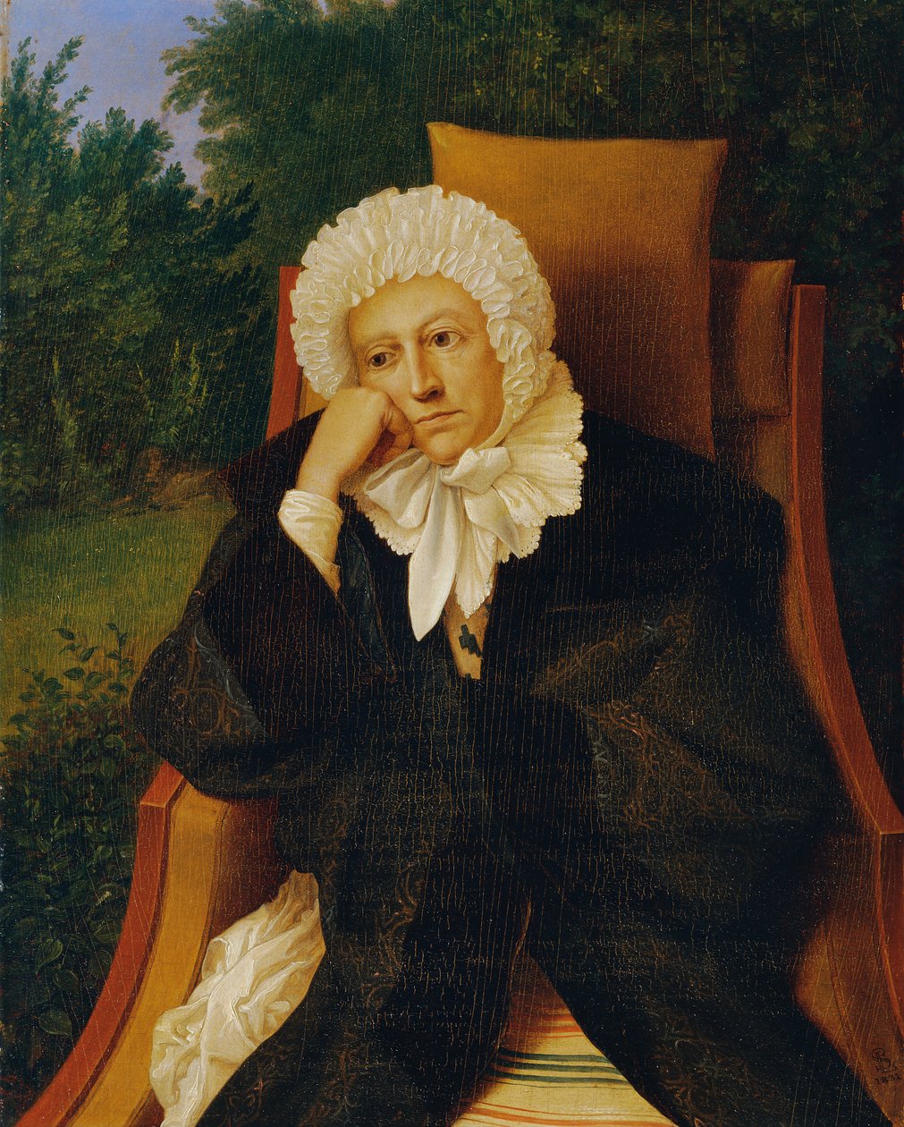 Dame i lenestolen av Ludwig Ferdinand Schnorr von Carolsfeld