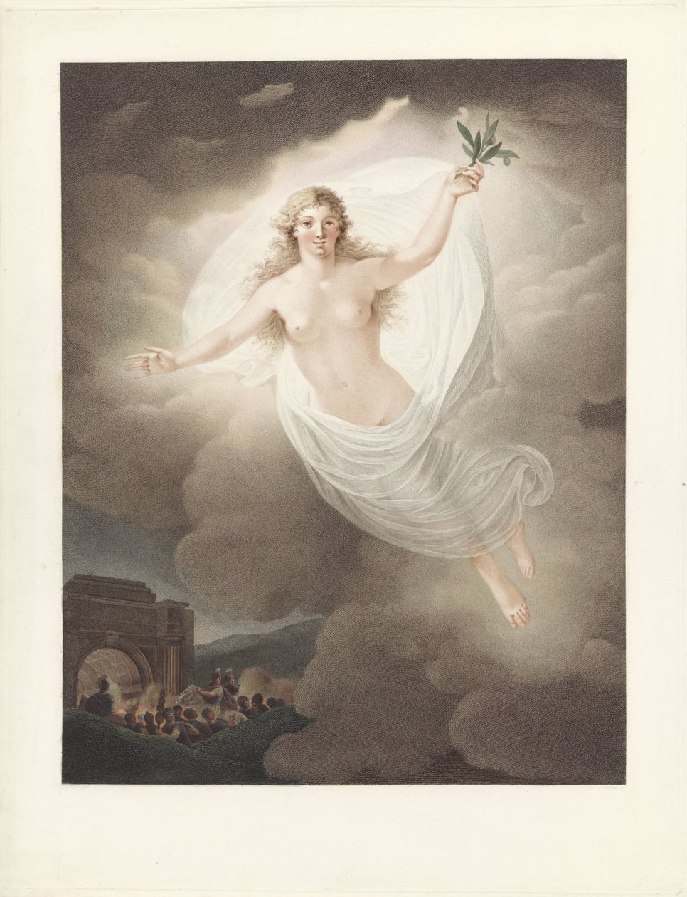 Allegory of the Peace of Amiens, 1802 av Ludwig Gottlieb Portman